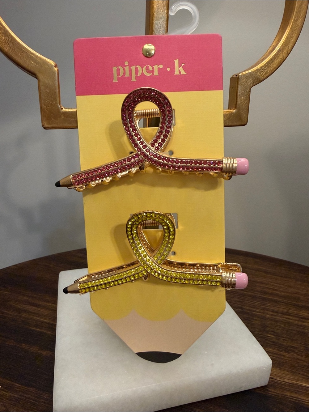 Piper K Pencil Hair Clips (set of 2)